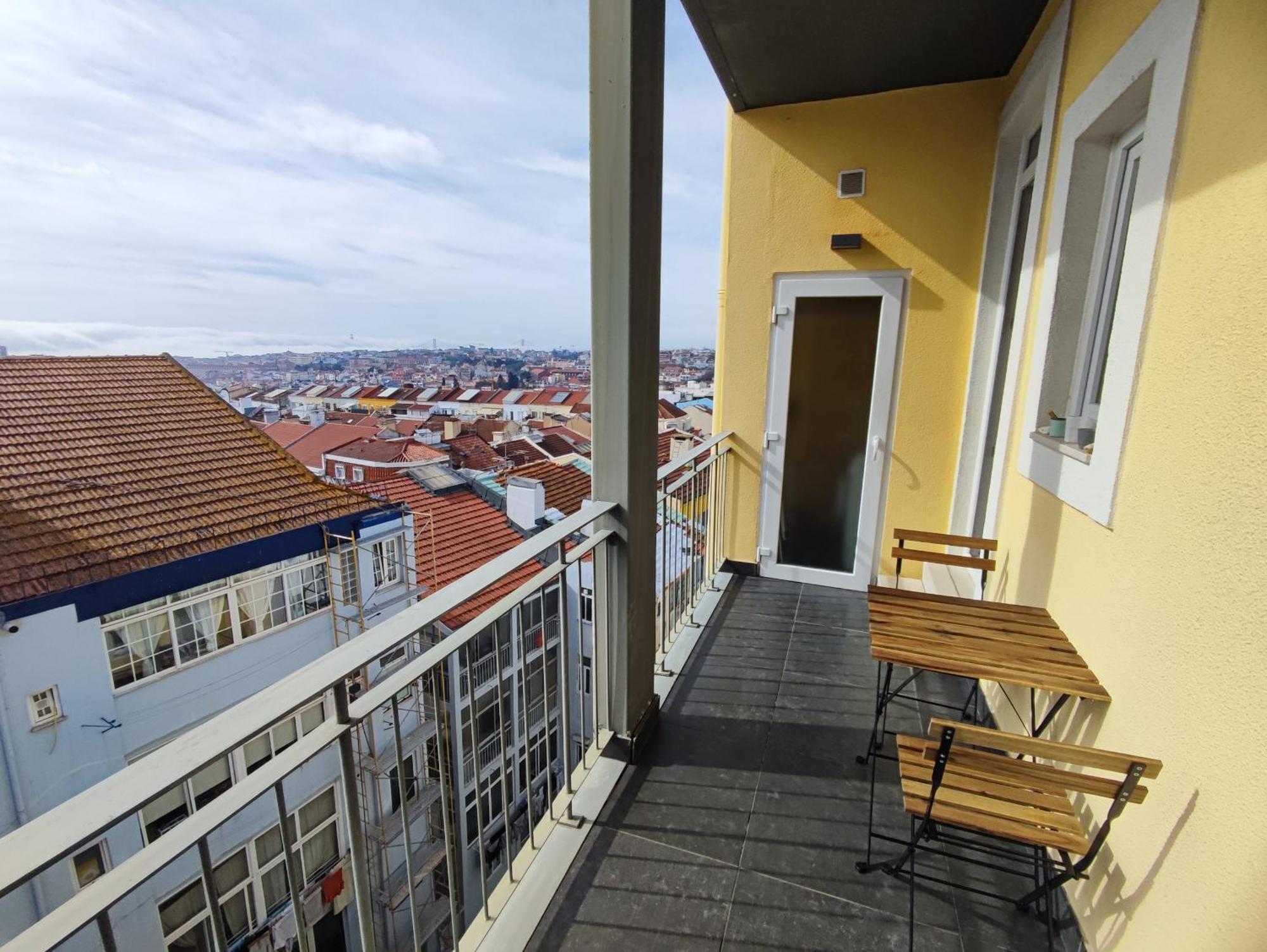 Appartement T1 Balcony W River Views, R Cardiff, Lissabon